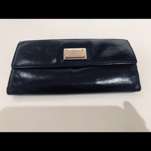 Dolce & Gabbana wallet in black calf skin leather